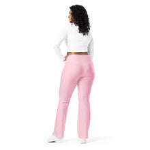 Load image into Gallery viewer, SUCCESS WIRE Flare Leggings for Women - Bubblegum