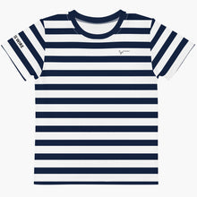 Load image into Gallery viewer, SUCCESS WIRE Unisex Striped Crew Neck T-Shirt for Little Kids (2T-7)