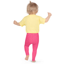 Load image into Gallery viewer, SUCCESS WIRE Confetti Pop Pink Leggings for Little Girls (2T-7)