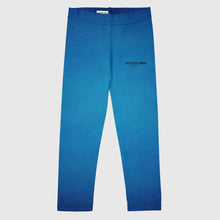 Load image into Gallery viewer, SUCCESS WIRE Blue Glow Leggings for Little Kids (2T-7) w/Black Logo
