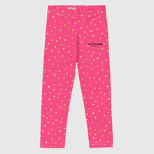 Load image into Gallery viewer, SUCCESS WIRE Confetti Pop Pink Leggings for Little Girls (2T-7)