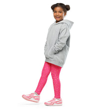 Load image into Gallery viewer, SUCCESS WIRE Confetti Pop Pink Leggings for Little Girls (2T-7)