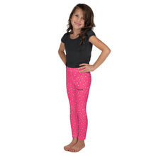 Load image into Gallery viewer, SUCCESS WIRE Confetti Pop Pink Leggings for Little Girls (2T-7)