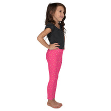 Load image into Gallery viewer, SUCCESS WIRE Confetti Pop Pink Leggings for Little Girls (2T-7)
