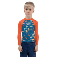 Load image into Gallery viewer, SUCCESS WIRE Ocean Adventure Rash Guard for Little Boys (2T-7)