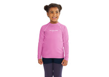 Load image into Gallery viewer, SUCCESS WIRE Lavender Rose Rash Guard for Little Girls (2T-7)