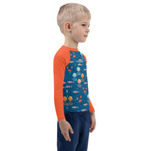 Load image into Gallery viewer, SUCCESS WIRE Ocean Adventure Rash Guard for Little Boys (2T-7)