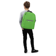Load image into Gallery viewer, SUCCESS WIRE GOAL GETTER GREEN Minimalist Backpack