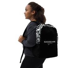 Load image into Gallery viewer, SUCCESS WIRE Zebra Print Minimalist Backpack
