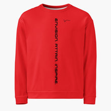Load image into Gallery viewer, SUCCESS WIRE Alizarin Red Iconic Pillar Graphic Design Sweatshirt for Men