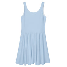 Load image into Gallery viewer, SUCCESS WIRE Sky Blue Skater Dress for Women