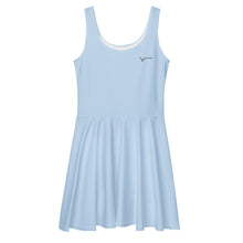 Load image into Gallery viewer, SUCCESS WIRE Sky Blue Skater Dress for Women