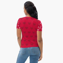 Load image into Gallery viewer, SUCCESS WIRE Heart T-shirt for Women