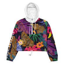 Load image into Gallery viewer, SUCCESS WIRE Jungle Safari Connection Cropped Windbreaker for Women