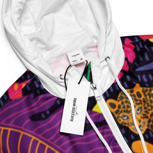 Load image into Gallery viewer, SUCCESS WIRE Jungle Safari Connection Cropped Windbreaker for Women
