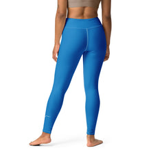Load image into Gallery viewer, SUCCESS WIRE Dazzling Blue Electric Yoga Leggings for Women