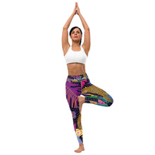Load image into Gallery viewer, SUCCESS WIRE Jungle Safari Connection Yoga Leggings for Women