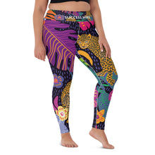 Load image into Gallery viewer, SUCCESS WIRE Jungle Safari Connection Yoga Leggings for Women