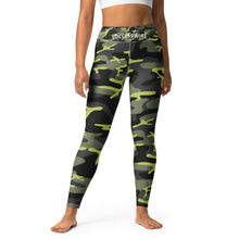 Load image into Gallery viewer, SUCCESS WIRE Camo Turbo Charge Yoga Leggings for Women