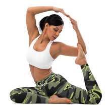 Load image into Gallery viewer, SUCCESS WIRE Camo Turbo Charge Yoga Leggings for Women