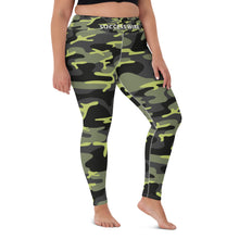 Load image into Gallery viewer, SUCCESS WIRE Camo Turbo Charge Yoga Leggings for Women