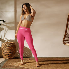 Load image into Gallery viewer, SUCCESS WIRE Pretty in Pink Passion Yoga Leggings for Women