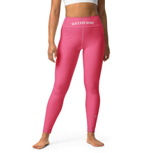 Load image into Gallery viewer, SUCCESS WIRE Pretty in Pink Passion Yoga Leggings for Women