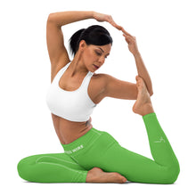 Load image into Gallery viewer, SUCCESS WIRE Progressive Green Yoga Leggings for Women