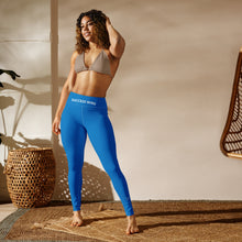 Load image into Gallery viewer, SUCCESS WIRE Dazzling Blue Electric Yoga Leggings for Women