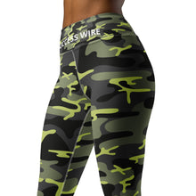 Load image into Gallery viewer, SUCCESS WIRE Camo Turbo Charge Yoga Leggings for Women