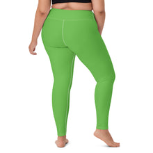 Load image into Gallery viewer, SUCCESS WIRE Progressive Green Yoga Leggings for Women