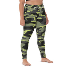 Load image into Gallery viewer, SUCCESS WIRE Camo Turbo Charge Yoga Leggings for Women