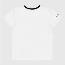 Load image into Gallery viewer, SUCCESS WIRE Abstract Black and White Crew Neck Unisex T-shirt for Big Kids (8-20)