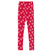 Load image into Gallery viewer, SUCCESS WIRE Heart Leggings for Big Girls (8-20)