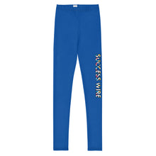 Load image into Gallery viewer, SUCCESS WIRE Playful Dots Logo Leggings for Big Girls (8-20) - True Royal