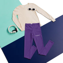 Load image into Gallery viewer, SUCCESS WIRE Classic Leggings for Big Girls (8-20) - Indigo