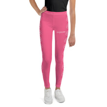 Load image into Gallery viewer, SUCCESS WIRE Blooming Petals Leggings for Big Girls (8-20) - Brink Pink