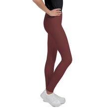 Load image into Gallery viewer, SUCCESS WIRE Classic Leggings for Big Girls (8-20) - Auburn