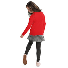 Load image into Gallery viewer, SUCCESS WIRE Unisex Alizarin Red Rash Guard for Big Kids (8-20)