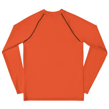 Load image into Gallery viewer, SUCCESS WIRE Unisex Outrageous Orange Rash Guard for Big Kids (8-20)