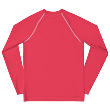 Load image into Gallery viewer, SUCCESS WIRE Radical Red Rash Guard for Big Girls (8-20)