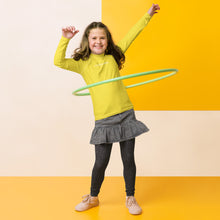 Load image into Gallery viewer, SUCCESS WIRE Paris Daisy Yellow Rash Guard for Big Girls (8-20)