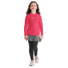 Load image into Gallery viewer, SUCCESS WIRE Radical Red Rash Guard for Big Girls (8-20)