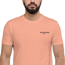 Load image into Gallery viewer, SUCCESS WIRE Short Sleeve Fitted T-Shirt for Men (7 Color Variants)