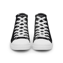 Load image into Gallery viewer, SUCCESS WIRE High Top Black Leopard Canvas Shoes for Men
