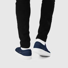 Load image into Gallery viewer, SUCCESS WIRE Classic Signature Lace-up Canvas Shoes for Men - Navy