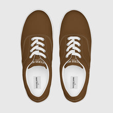 Load image into Gallery viewer, SUCCESS WIRE Classic Signature Lace-up Canvas Shoes for Men - Brown