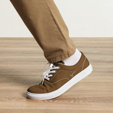 Load image into Gallery viewer, SUCCESS WIRE Classic Signature Lace-up Canvas Shoes for Men - Brown