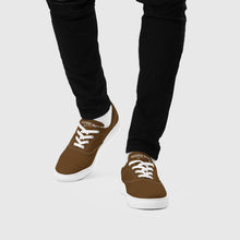 Load image into Gallery viewer, SUCCESS WIRE Classic Signature Lace-up Canvas Shoes for Men - Brown