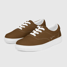 Load image into Gallery viewer, SUCCESS WIRE Classic Signature Lace-up Canvas Shoes for Men - Brown